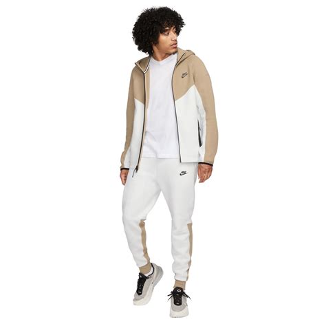 nike tech beige|beige nike tech fleece tracksuit.